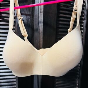 Hanes Soft Beige Bra